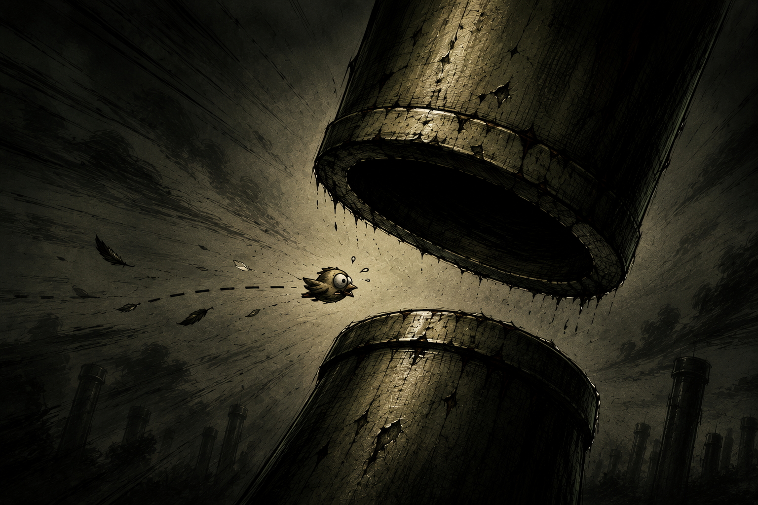Illustrazione Flappy Bird