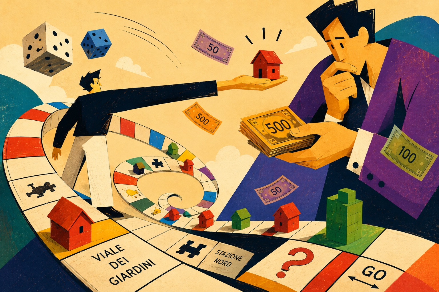 Illustrazione Monopoly