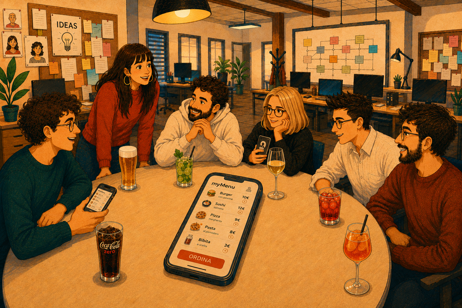 Illustrazione myMenu